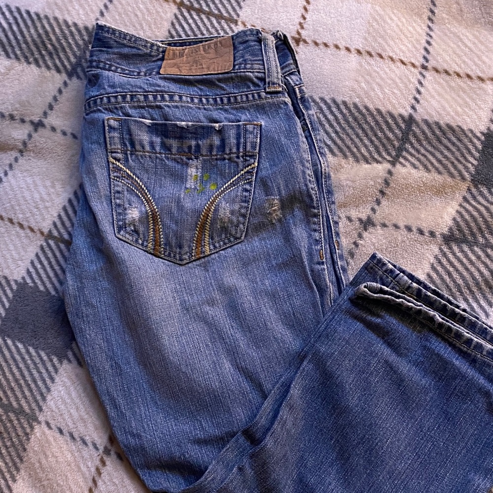Hollister Blue Ankle & Cropped Jeans